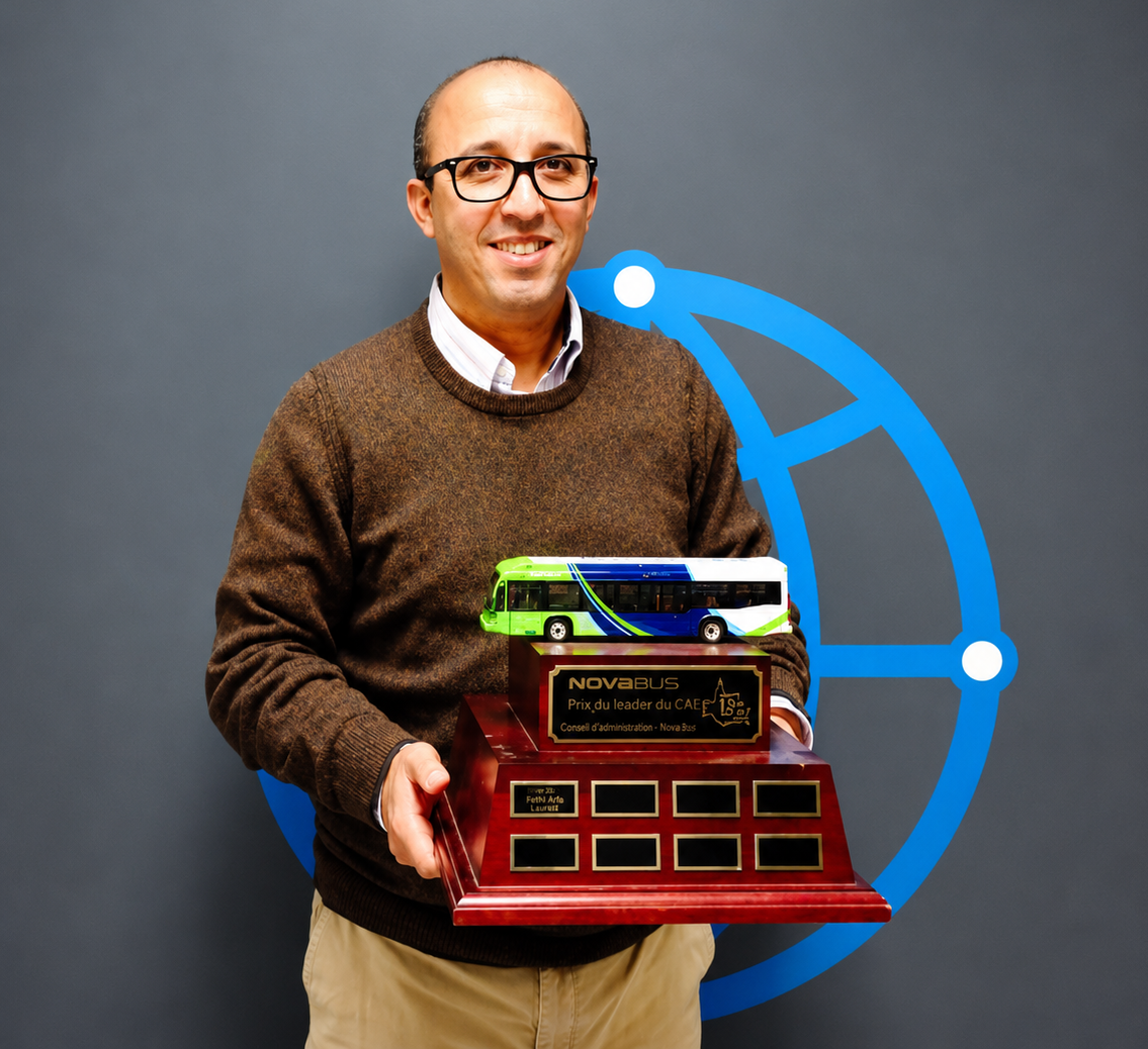 Abdelali El-Magueri — NovaBus Leader Award